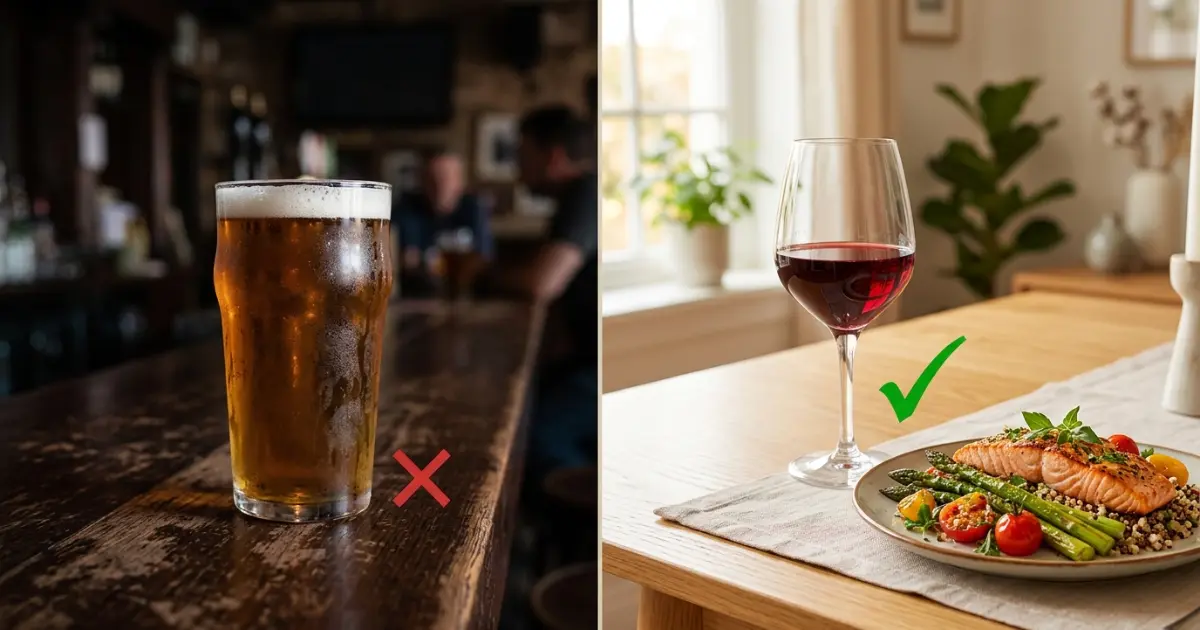 Imagem ilustrativa do artigo: A única bebida alcoólica que protege seu coração (e qual evitar)