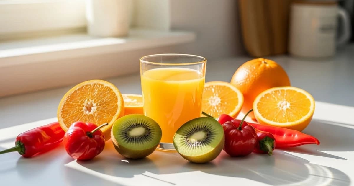 Imagem ilustrativa do artigo: Vitamina C: Benefícios, Fontes e Como Consumir da Forma Certa