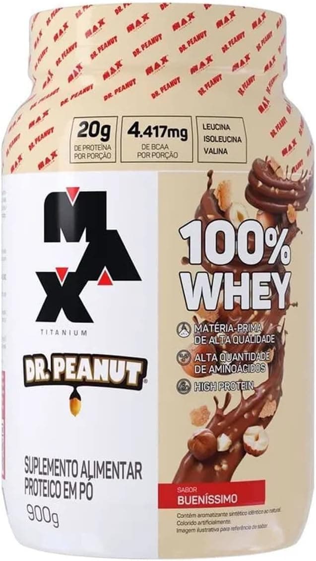 Max Titanium x Dr. Peanut — 100% Whey